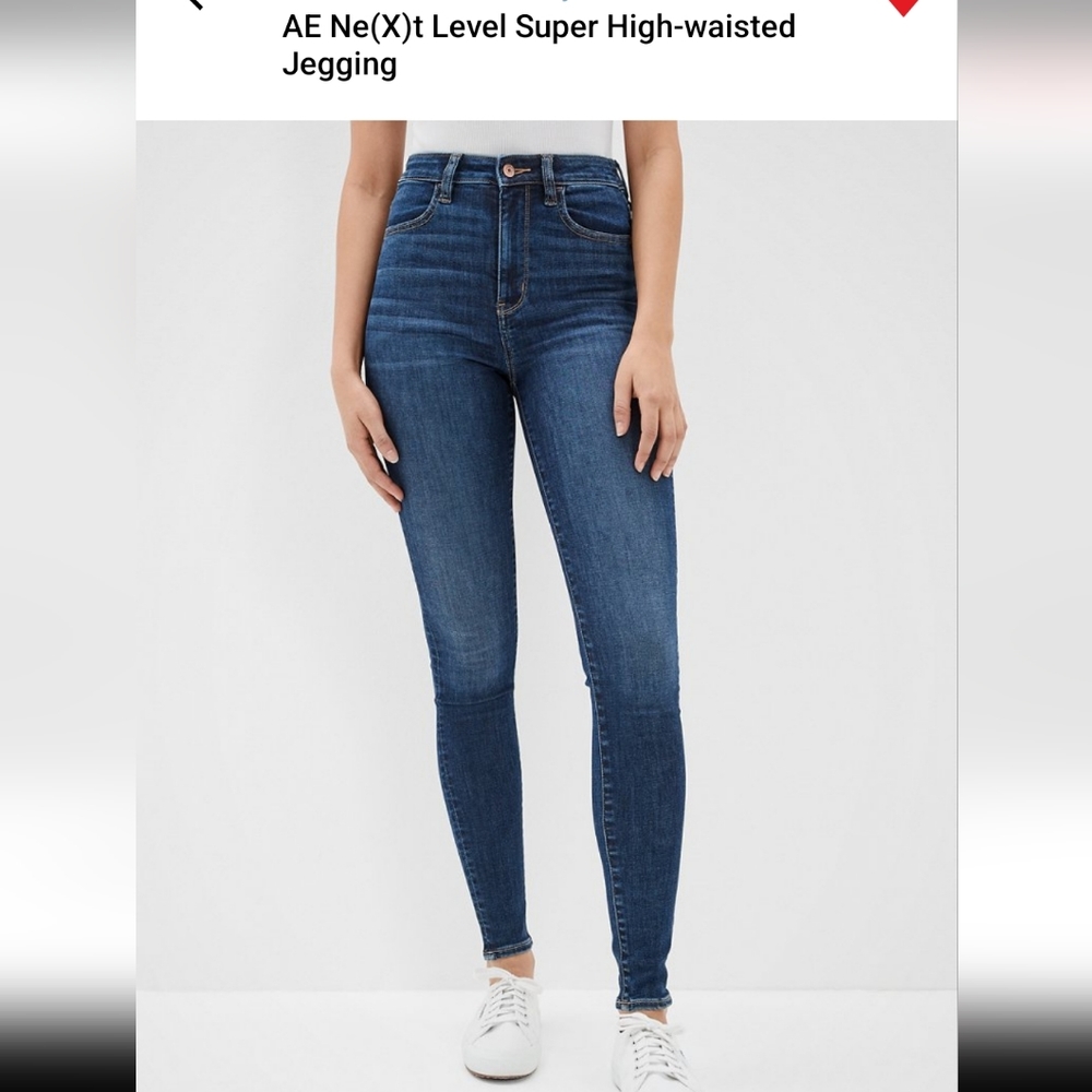 American Eagle High waisted jegging size 6 long